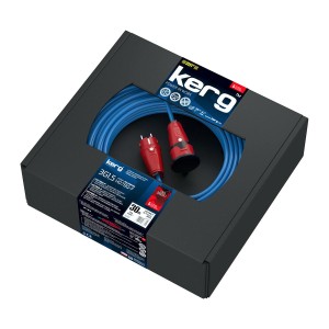 Przedłużacz KERG W2170 30m 3×1,5mm2 H07BQ-F 250V niebieski