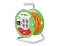 Przedłużacz bębnowy Armac 30m 4x2p+Z, 16A, 3680W, przewód 3x1,5mm H05VV-F - 1384954