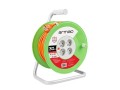 Przedłużacz bębnowy Armac 30m 4x2p+Z, 16A, 3680W, przewód 3x1,5mm H05VV-F - 975048
