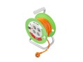 Przedłużacz bębnowy Armac 20m 4x2p+Z, 10A, 2300W, przewód 3x1mm H05VV-F - 1384951