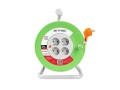 Przedłużacz bębnowy Armac 20m 4x2p+Z, 10A, 2300W, przewód 3x1mm H05VV-F - 1384952