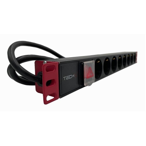 Listwa zasilająca Techly Rack 1U, 8xSchuko 2m - 1385980