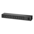 Listwa zasilająca PDU APC AP6020A do montażu w szafie, podstawowa, 0U/1U, 100–240 V/20 A, 220–240 V/16 A, (13) C13 - 1385248