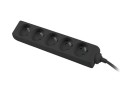 Listwa przedłużacz Lanberg 1m UPS czarna 5x 230V PL - 1385481