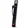 Listwa przeciwprzepięciowa Acar USB 3,0m czarna - 1552882