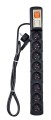 Listwa przeciwprzepięciowa Acar S8 Pro 1,5m czarna - 852601