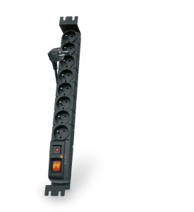 Listwa przeciwprzepięciowa Acar S8 FA RACK 1,5m czarna