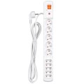 Listwa przeciwprzepięciowa Acar S10 szara automat 3 m - 1164830