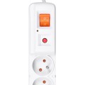 Listwa przeciwprzepięciowa Acar S10 szara automat 3 m - 1164828