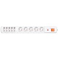 Listwa przeciwprzepięciowa Acar S10 szara automat 3 m - 1164831