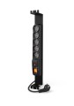 Listwa przeciwprzepięciowa Acar F5 FA RACK 3,0m czarna - 975134