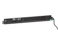 Listwa monitorująca DIGITUS RACK PDU pionowa wtyk DIN49440 16A/250V 8xC13 10A/250V 16A - 975220