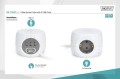Kostka zasilająca DIGITUS 3 gniazda + 3 złacza USB, 1,4m - 1385254