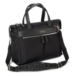 Torba do notebooka i-Stay 15,6" czarna damska