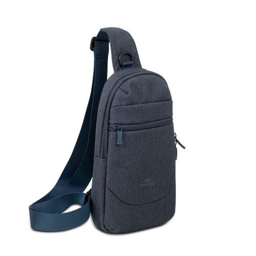 Plecak na tablet 10,5" RIVACASE Galapagos, jednoramienny, szary, z materiału wodoodpornego - 968229