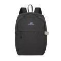Plecak na tablet 10,5" RIVACASE Aviva, miejski, grafitowy, 6L, z materiału wodoodpornego - 1365782