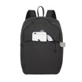 Plecak na tablet 10,5" RIVACASE Aviva, miejski, grafitowy, 6L, z materiału wodoodpornego - 1365788