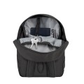 Plecak na tablet 10,5" RIVACASE Aviva, miejski, grafitowy, 6L, z materiału wodoodpornego - 1365794