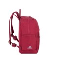 Plecak na tablet 10,5" RIVACASE Aviva, miejski, czerwony, 6L, z materiału wodoodpornego - 1365829