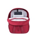 Plecak na tablet 10,5" RIVACASE Aviva, miejski, czerwony, 6L, z materiału wodoodpornego - 1365840