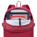 Plecak na tablet 10,5" RIVACASE Aviva, miejski, czerwony, 6L, z materiału wodoodpornego - 1365842