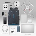 Plecak do notebooka 16" oraz drona RIVACASE Borneo gaming czarny, z materiału wodoodpornego - 1305009