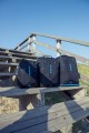 Plecak do notebooka 16" oraz drona RIVACASE Borneo gaming czarny, z materiału wodoodpornego - 1305144