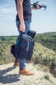 Plecak do notebooka 16" oraz drona RIVACASE Borneo gaming czarny, z materiału wodoodpornego - 1305070