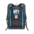 Plecak do notebooka 16" oraz drona RIVACASE Borneo gaming czarny, z materiału wodoodpornego - 1305007