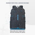 Plecak do notebooka 16" oraz drona RIVACASE Borneo gaming czarny, z materiału wodoodpornego - 1305013