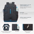 Plecak do notebooka 16" oraz drona RIVACASE Borneo gaming czarny, z materiału wodoodpornego - 1305012