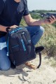 Plecak do notebooka 16" oraz drona RIVACASE Borneo gaming czarny, z materiału wodoodpornego - 1305068