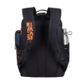 Plecak do notebooka 15,6" RIVACASE Heide 5430, 30L, dla dzieci i młodzieży, czarny/pomarańczowy, z materiału wodoodpornego - 1525135