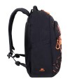 Plecak do notebooka 15,6" RIVACASE Heide 5430, 30L, dla dzieci i młodzieży, czarny/pomarańczowy, z materiału wodoodpornego - 1525137