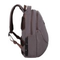 Plecak do notebooka 15,6" RIVACASE Galapagos, mokka, z materiału wodoodpornego - 1365765