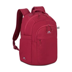 Plecak do notebooka 14" RIVACASE Aviva, czerwony, miejski, 16L, z materiału wodoodpornego