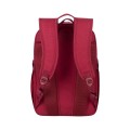 Plecak do notebooka 14" RIVACASE Aviva, czerwony, miejski, 16L, z materiału wodoodpornego - 1365890
