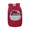 Plecak do notebooka 14" RIVACASE Aviva, czerwony, miejski, 16L, z materiału wodoodpornego - 1365898