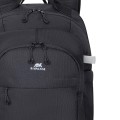 Plecak do notebooka 14" RIVACASE Aviva, czarny, miejski, 16L, z materiału wodoodpornego - 1365917