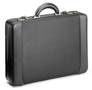 Neseser z torbą na notebooka Falcon 15,6" czarny
