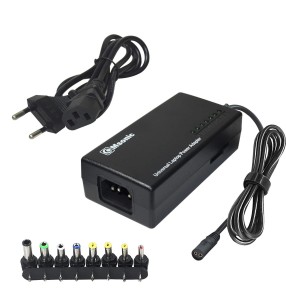 Zasilacz sieciowy uniwersalny Msonic MY1763DK 12-24V, 4A 8 końcówek, czarny