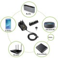 Zasilacz sieciowy Techly Uniwersalny Regulowany 3-12V 2.25A 27W USB 5V 1A - 1467920