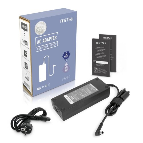 Zasilacz sieciowy Mitsu 19v 5.79a (6.5.0x4.4 pin) do LG - 1361377