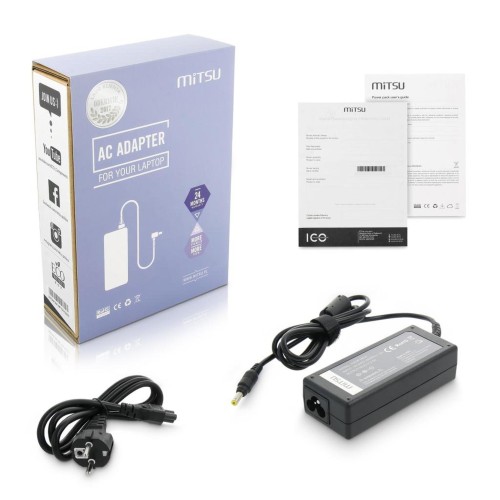 Zasilacz sieciowy Mitsu 18.5V 3.5A (4.8x1.7) do notebooka Hp, Compaq - 665661