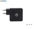 Zasilacz sieciowy Manhattan Power Delivery 230V USB-C, 45W USB-A 5V - 1361749