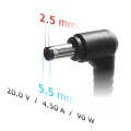 Zasilacz sieciowy Akyga AK-ND-71 do notebooka 20V/4,5A 90W 5.5x2.5 mm - 1290064
