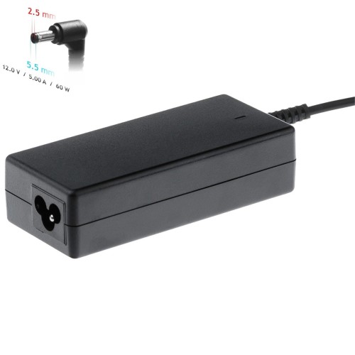 Zasilacz sieciowy Akyga AK-ND-30 do notebooka 12V/5,0A 60W 5.5x2.5 mm - 965117