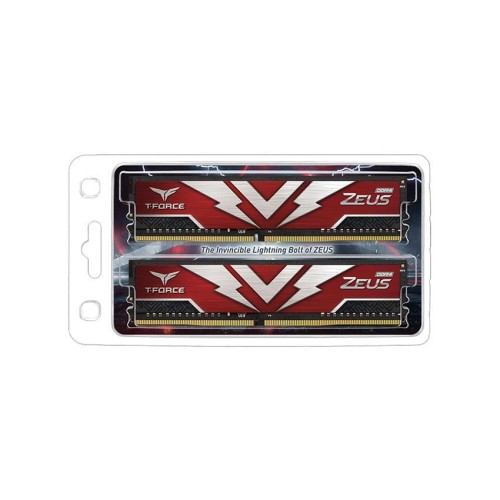 Pamięć DDR4 Team Group T-FORCE Zeus 16GB (1x16GB) 3200MHz CL16 1,35V Red - 1528538