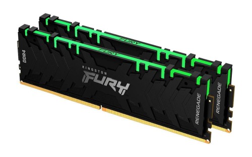 Pamięć DDR4 Kingston Fury Renegade RGB 32GB (2x16GB) 3200MHz CL16 1,35V 1Gx8 czarna - 1390305