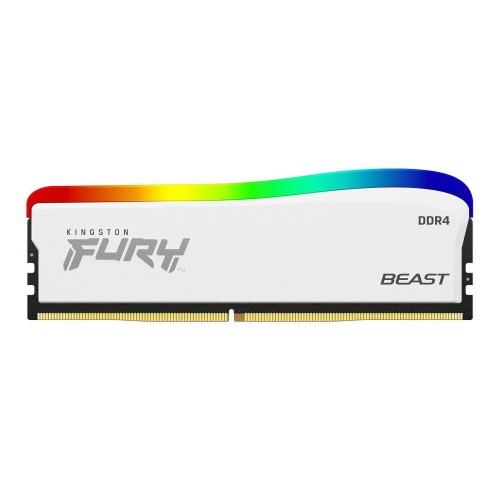 Pamięć DDR4 Kingston Fury Beast RGB SE 16GB (1x16GB) 3200MHz CL16 1,35V Biały - 1390237